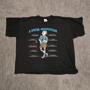 Vintage 90s A Special Grandfather Funny Cartoon T Shirt